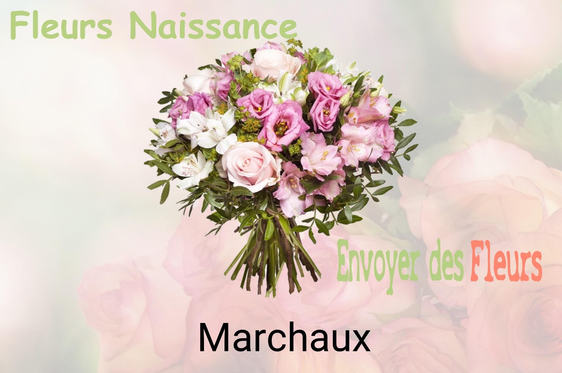 Bouquet de fleurs de naissance livré à Marchaux